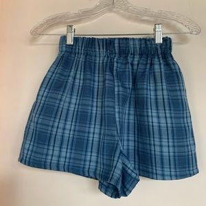 Romwe Elastic Waist Shorts